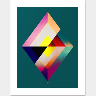 Geometric Diamond 2 Posters and Art